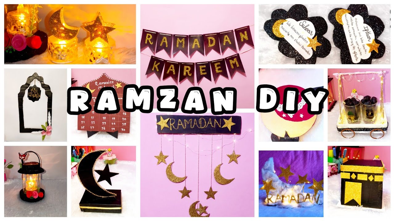 12 Easy & Beautiful Ramadan DIY Decoration Ideas | Budget Friendly Home Decor for Ramadan