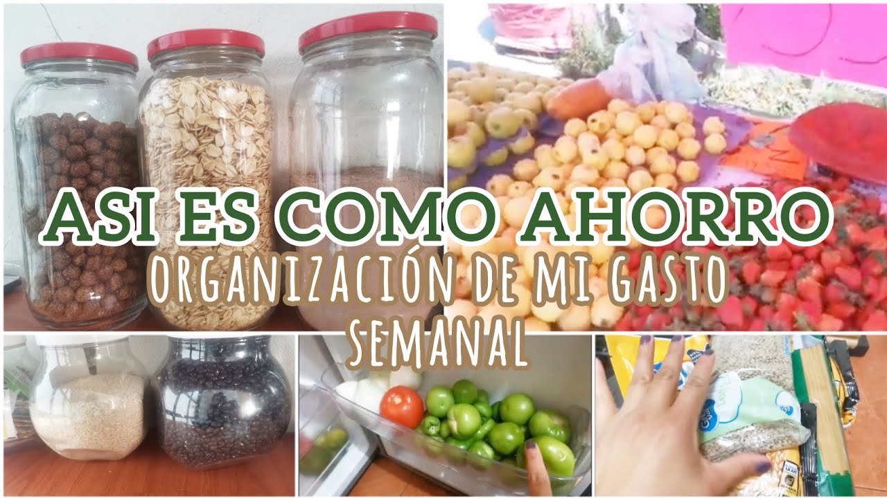 ASÍ HAGO RENDIR MI GASTO💰MI ORGANIZACIÓN PARA AHORAR💵AHORRO EN SOBRES✉️#ahorro #organización #comida