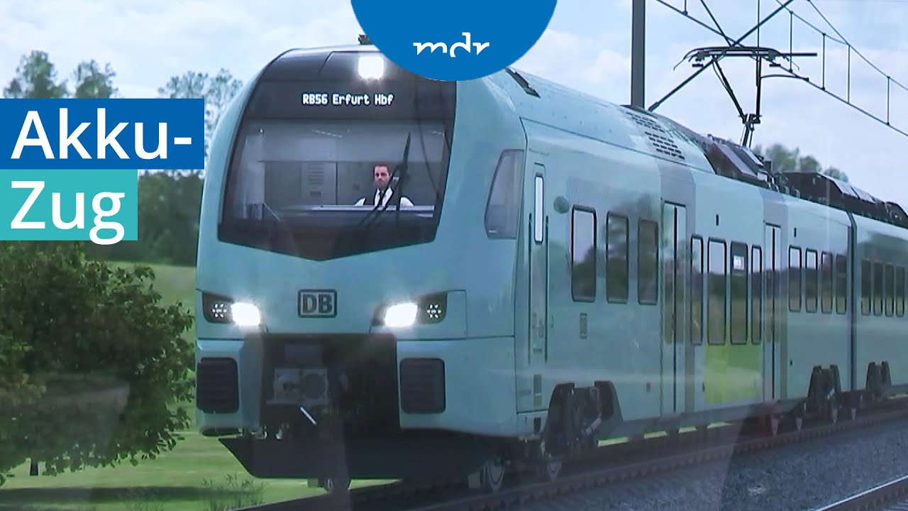 Erste batteriebetriebene Züge ab 2028 in Thüringen | MDR THÜRINGEN JOURNAL | MDR