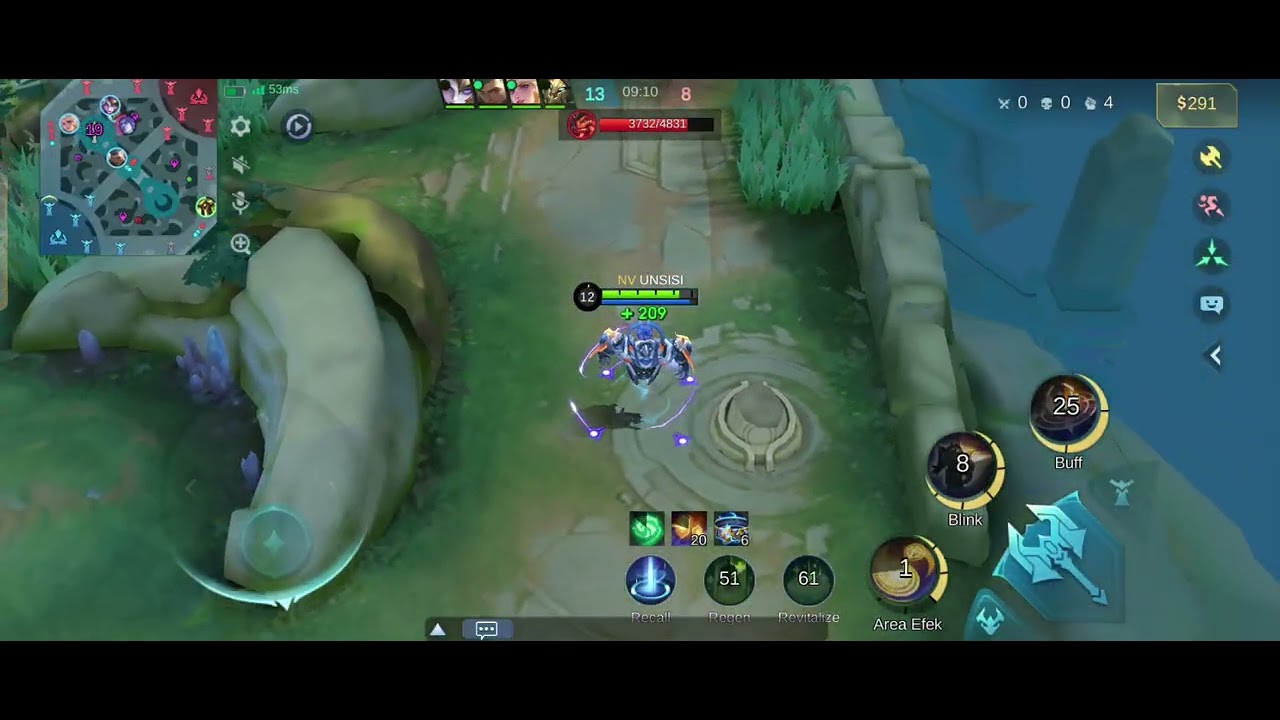 Uranus Roamer vs Tigreal Roamer, musuhnya auto bingung, semua jadi lembek!! Win dengan mudah!!