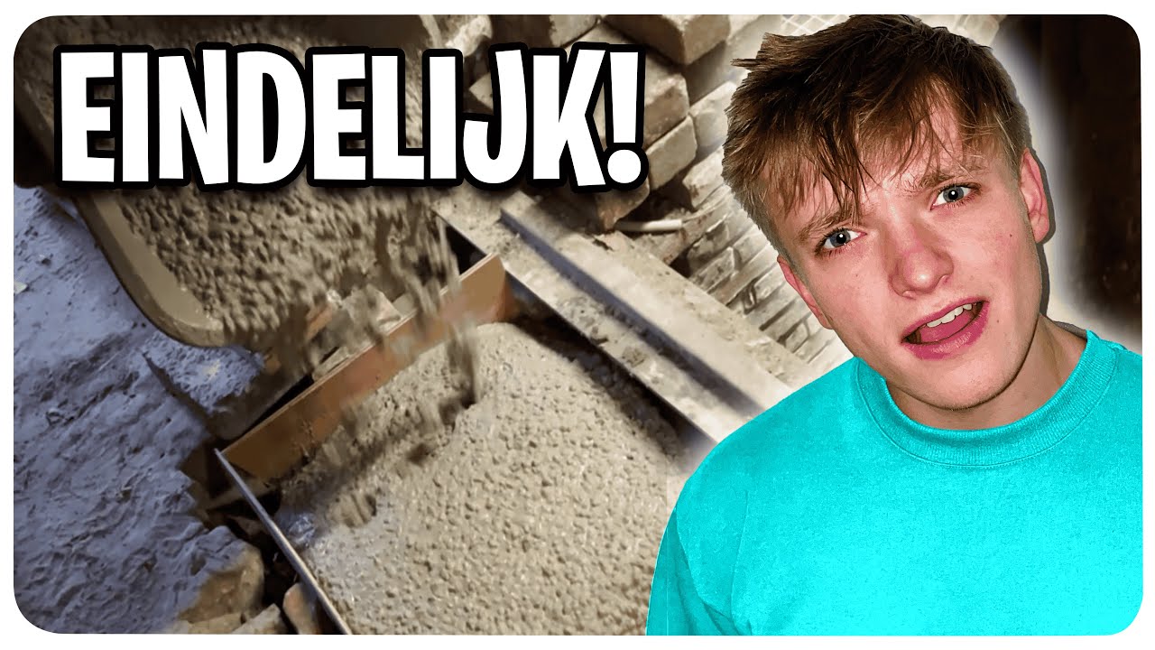 Het Beton Storten BEGINT! Ondergrondse Bunker Update!