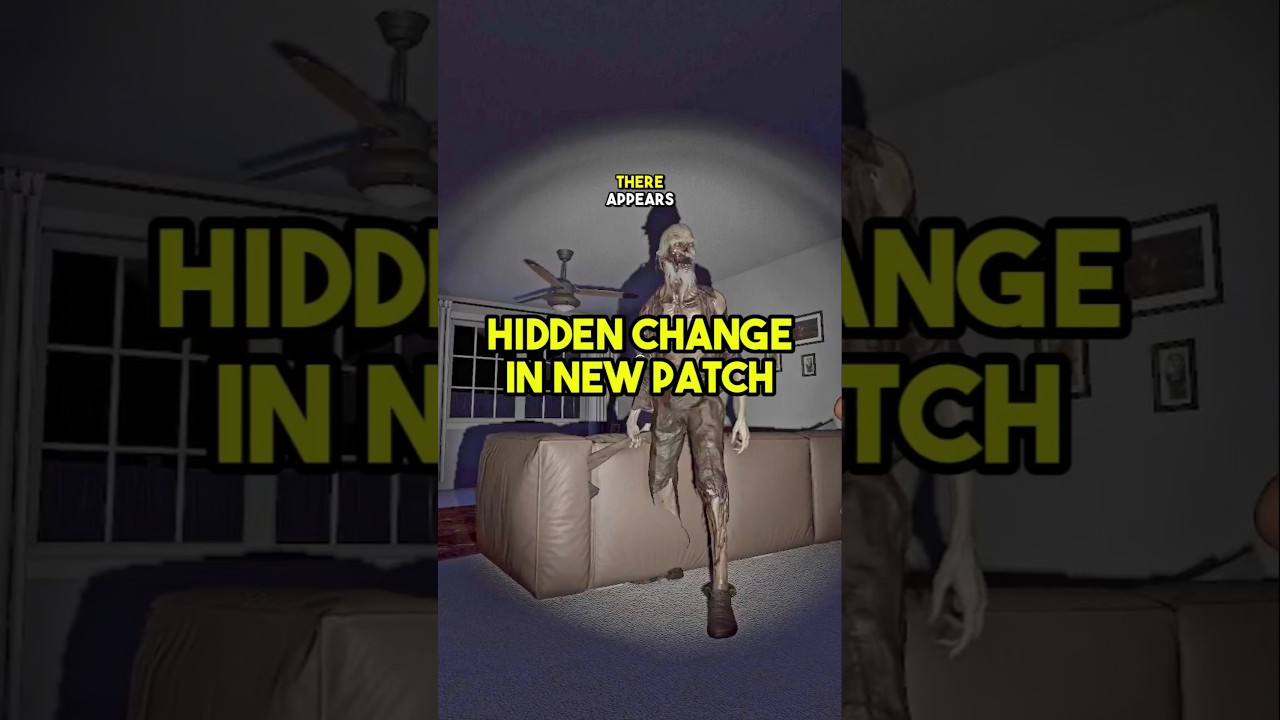 HIDDEN Change in New Phasmophobia Patch