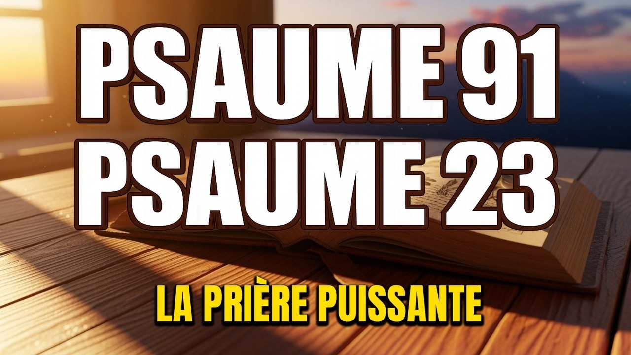 PRIÈRE DU JOUR 17 MARS – PSAUME 91 et PSAUME 23–Les deux PRIÈRES LES PLUS PUISSANTES de la BIBLE