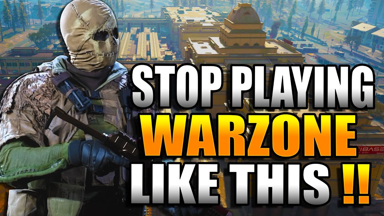 What NOT To Do in WARZONE! Get BETTER at WARZONE! Warzone Tips! (Warzone Training)