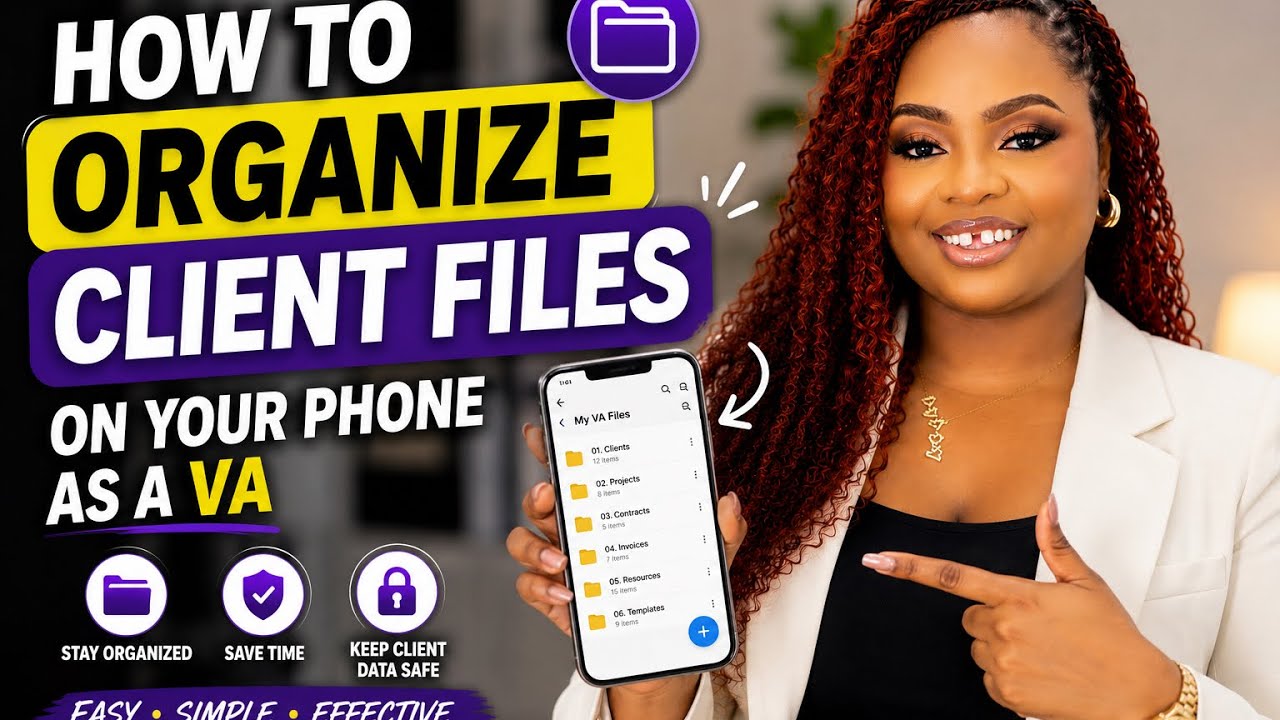 How to Organize Client Files Like a Professional Virtual Assistant