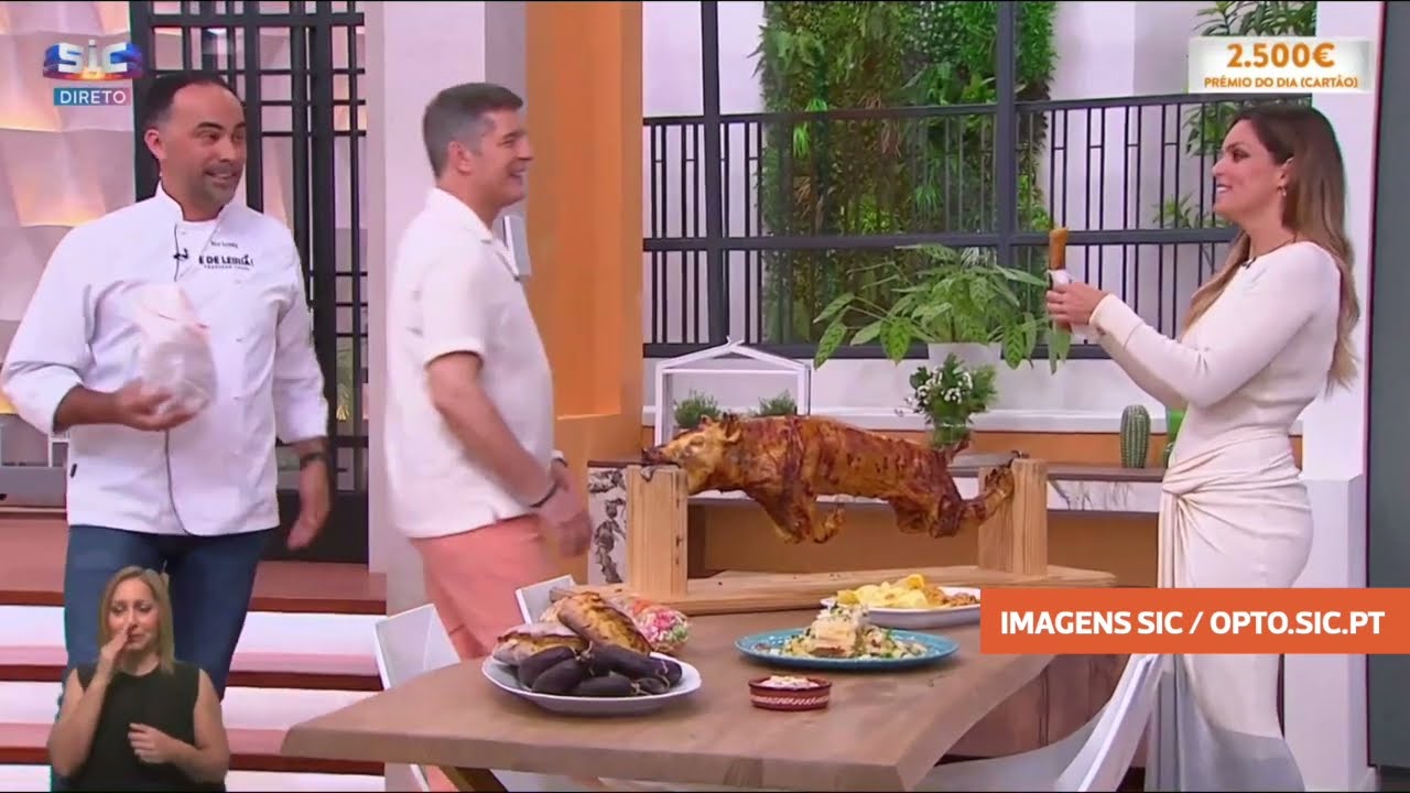 Feira de Leiria e o prato 