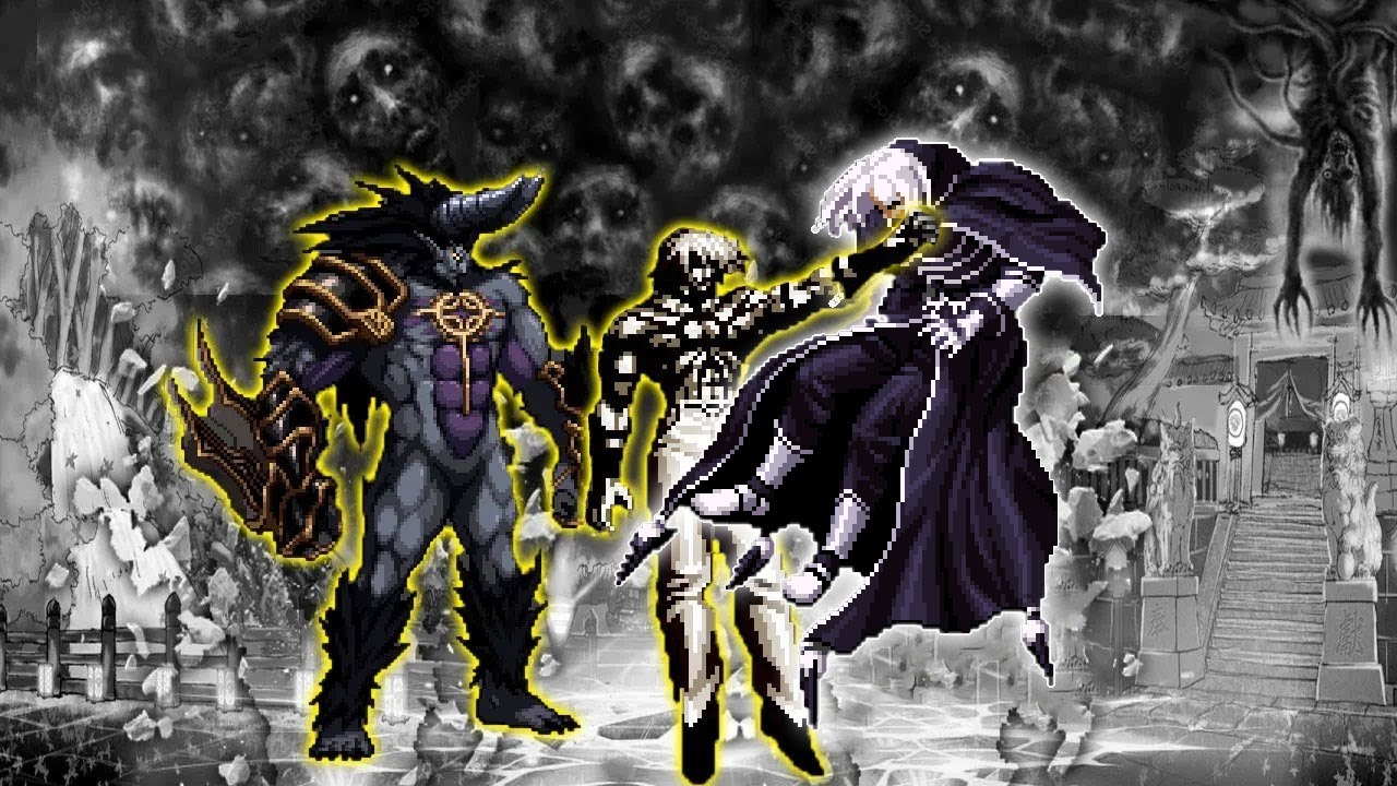 [Mugen KOF] New Stone Orochi Vs Lord Igniz, Krizalid Team