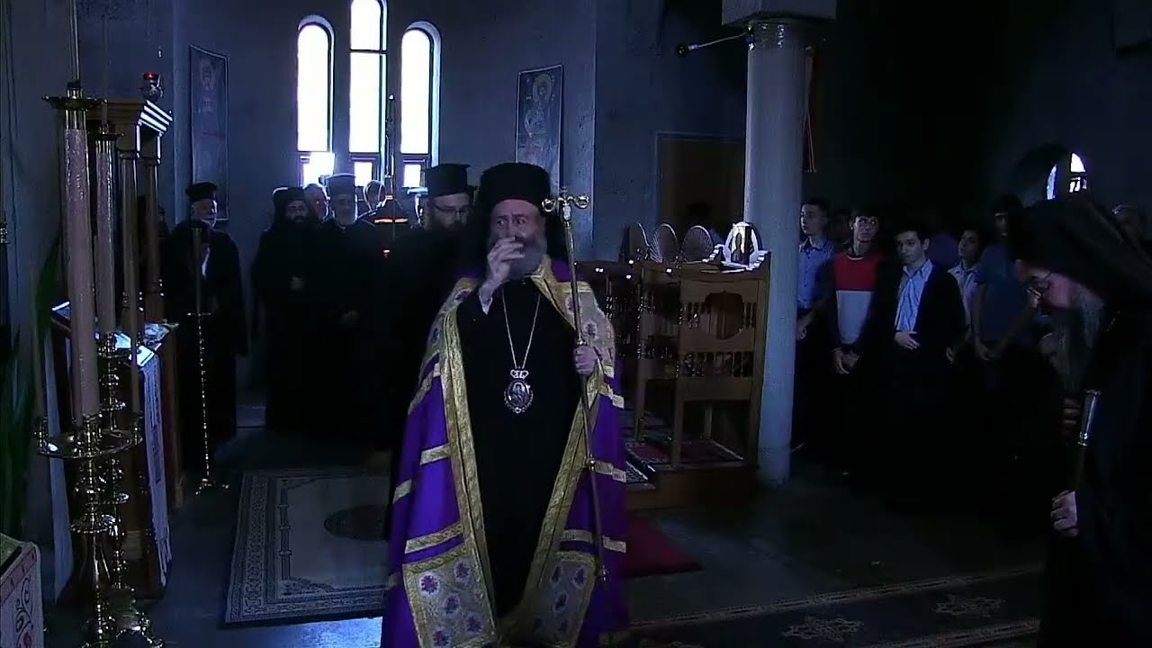Tonsure of Br Panagiotis (Fr Theophilos) of Pantanassa Monastery by His Eminence Archbishop Makarios