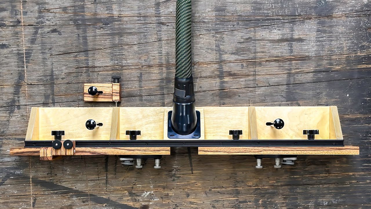 DIY Router Fence with Built-In Micro Adjustment