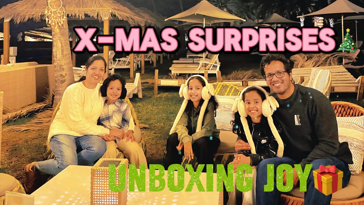 Surprise Gifts we got for Christmas | Christmas 2025 | Oman🇴🇲