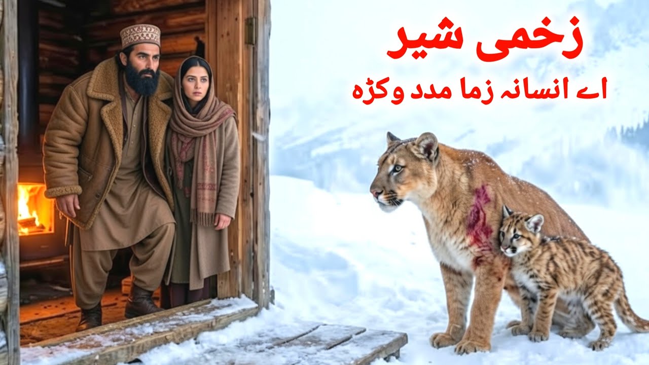 Saleem & Lion story || سلیم  او زخمی شیر || Pashto Kahani || Pashto Timeline 