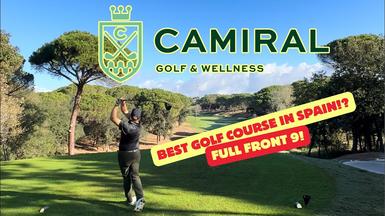 Is this the BEST golf course in Spain!? | My full front 9 from Camiral Golf & Wellness | Travel Golf