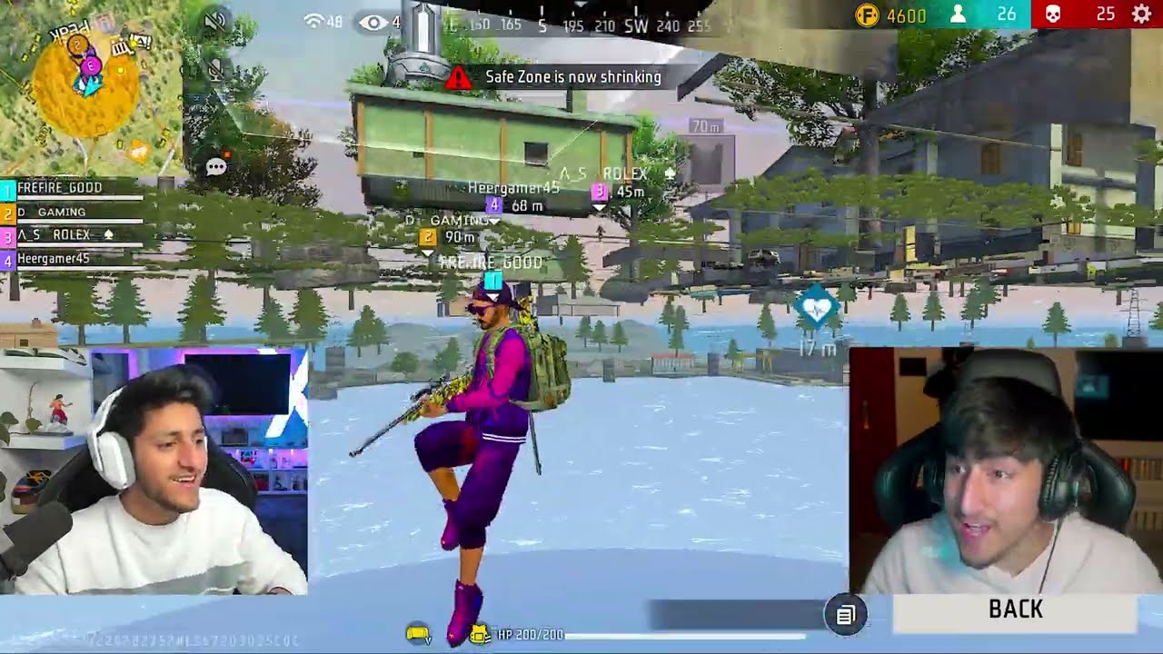 Flying LEGEND In My Game 51 Kills World Record 😨 In Only Awm Custom Room - Garena Free Fire