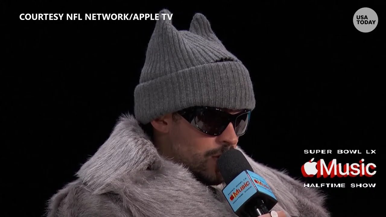 Super Bowl halftime performer Bad Bunny discusses Grammy-winning album 'Debí Tirar Más Fotos'