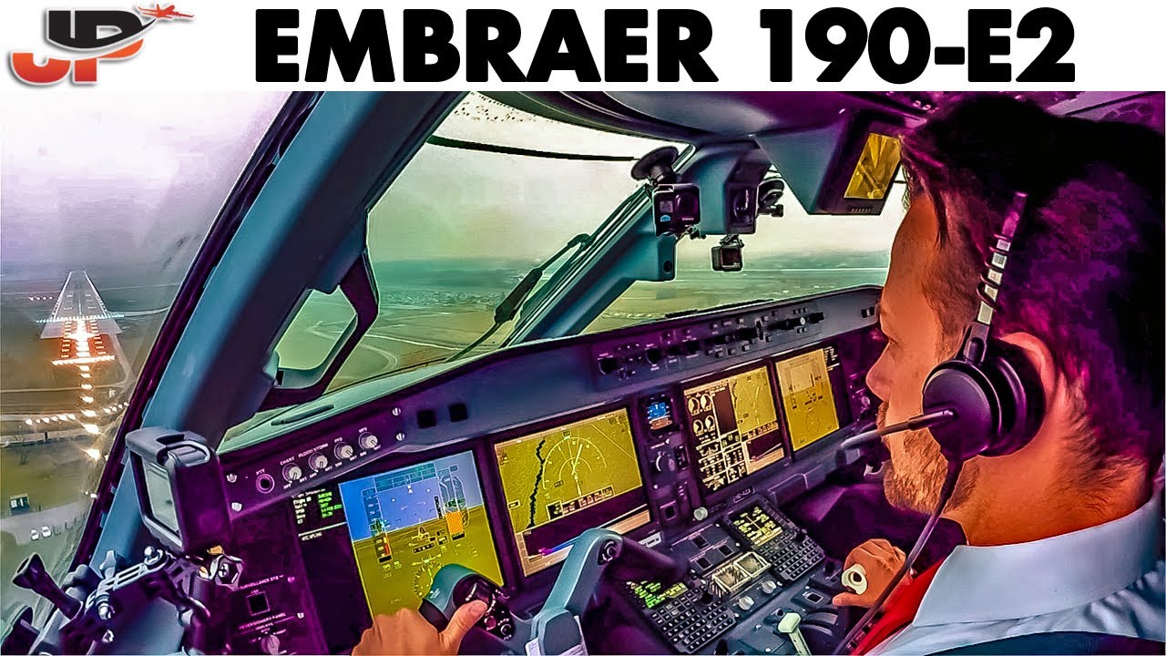 Piloting the Brand New Helvetic EMBRAER 190-E2 | Cockpit Views