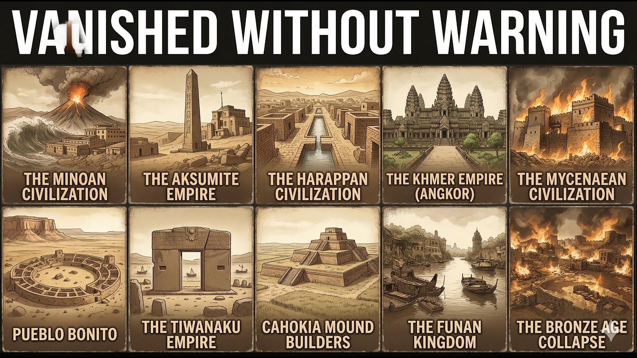 10 Powerful Ancient Empires That Vanished in a Single Night