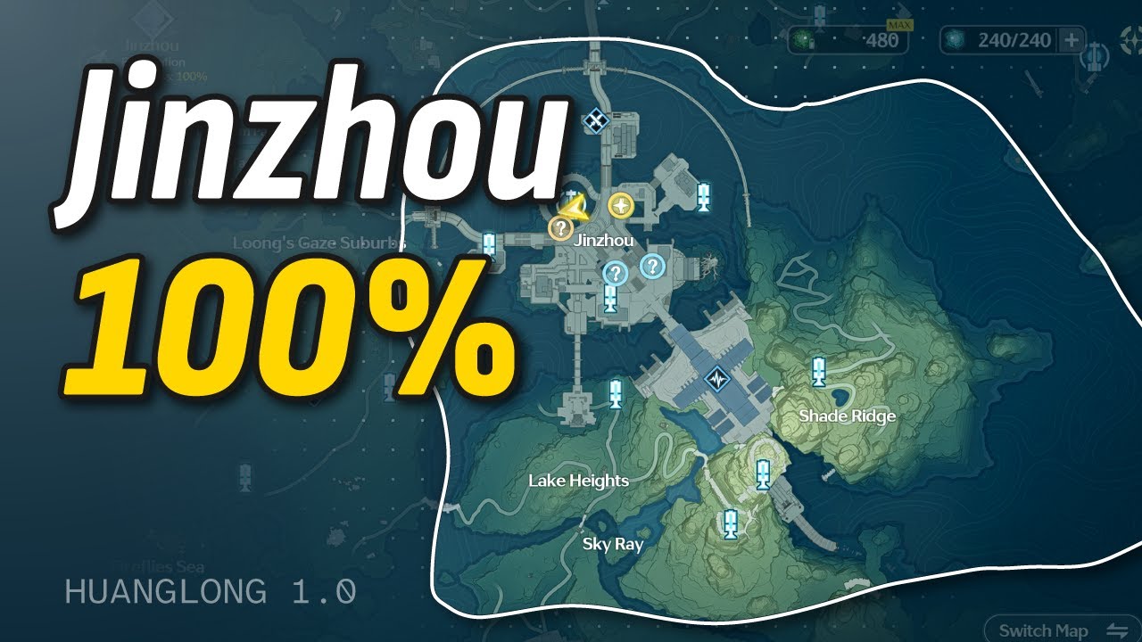 Jinzhou 100% exploration guide