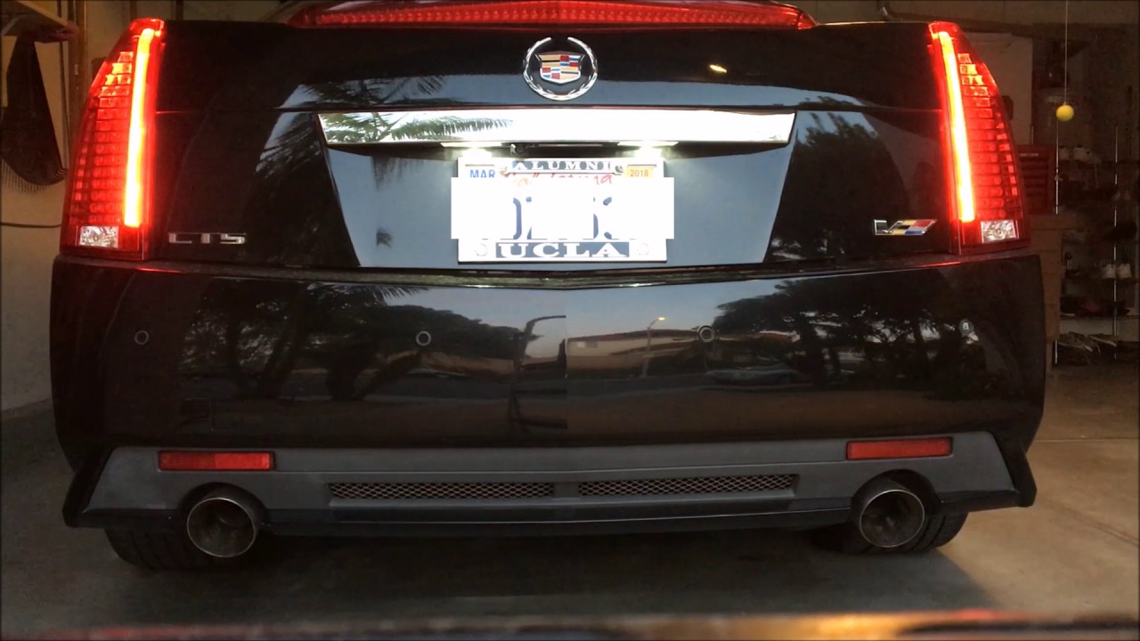 2012 CTS V stock exhaust
