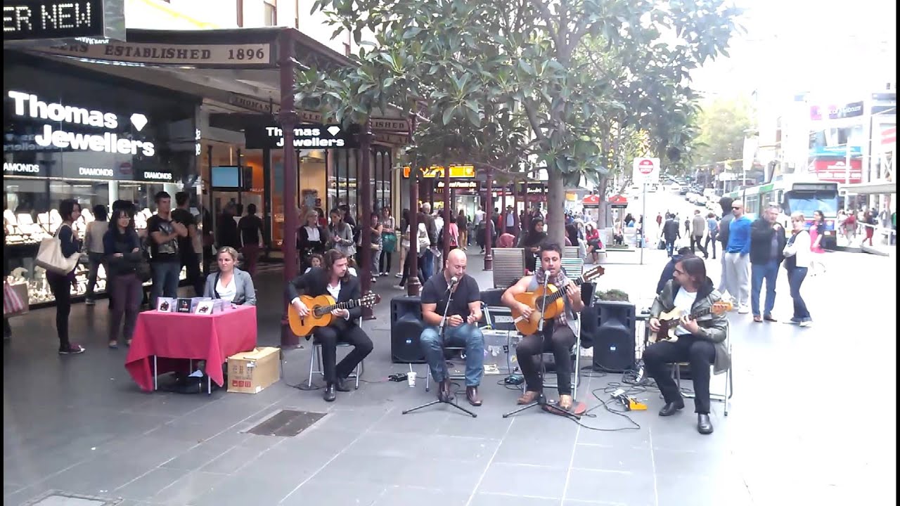 Street Musician in Melbourne 2 (Bourke St.) La Rumba 6