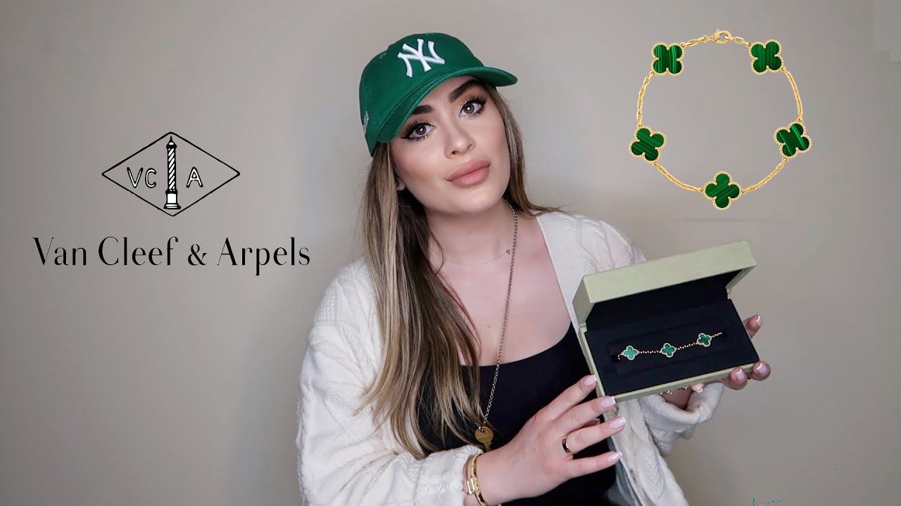 Van Cleef & Arpels Malachite Bracelet Giveaway || Unboxing || Mini Vlog ||