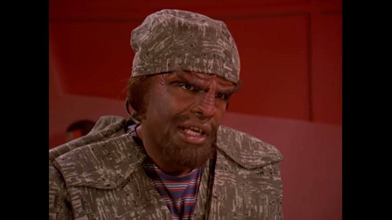 Worf explains different klingon appearance in new ST era