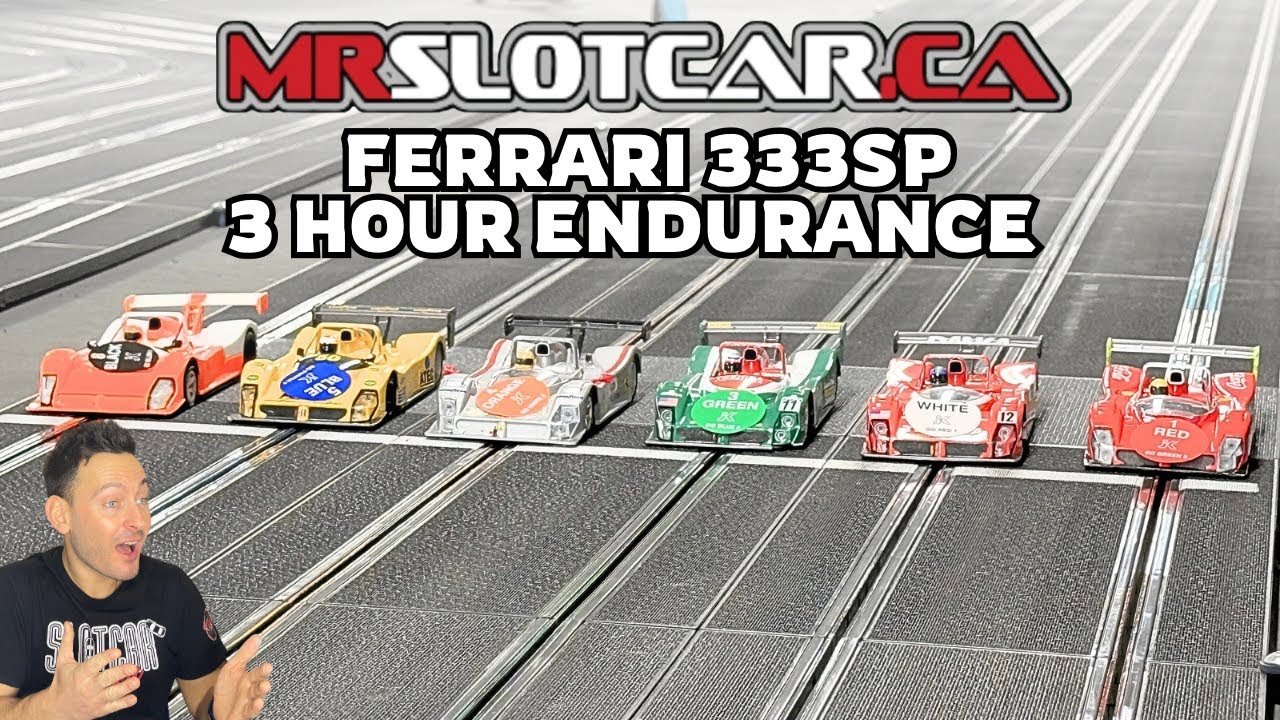 MRSLOTCAR 3 HOUR ENDURANCE RACE | 🏁🏎️