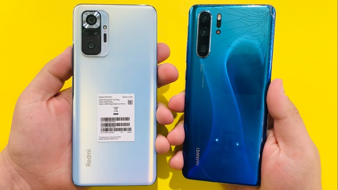 Xiaomi Redmi Note 10 Pro Max vs Huawei P30 Pro
