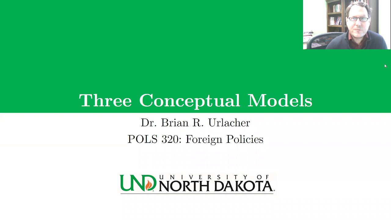 Conceptual Models of Foreign Policy