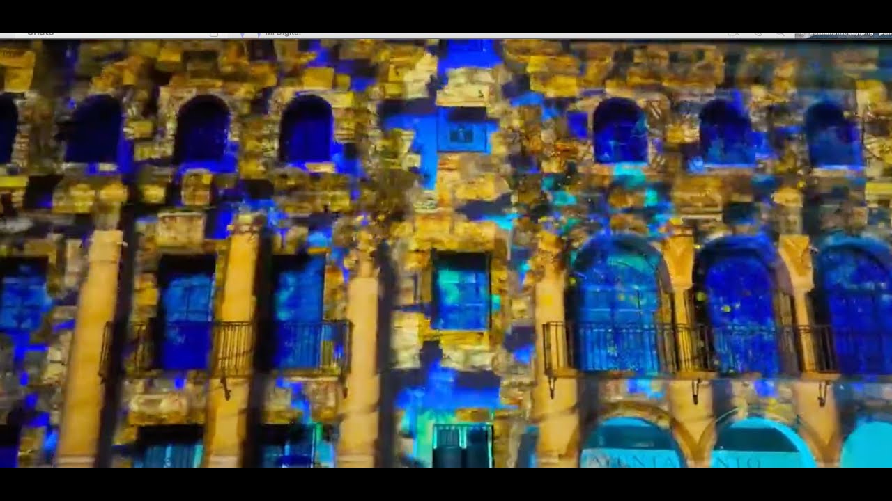 Videomapping Navideño para Ayuntamiento de Dos Hermanas, Sevilla -2022