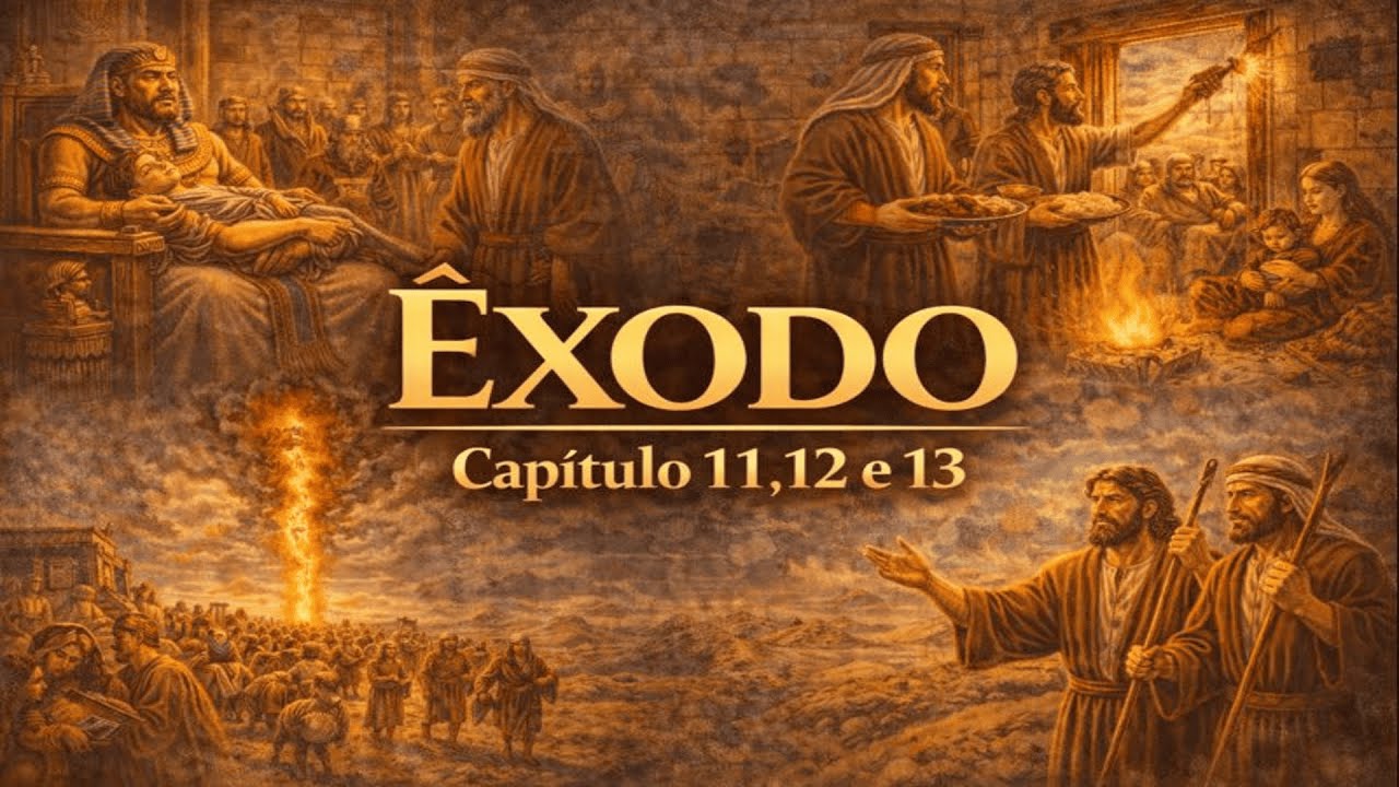 Êxodo 11 a 13: A Morte dos Primogênitos, a Primeira Páscoa e a Saída do Egito