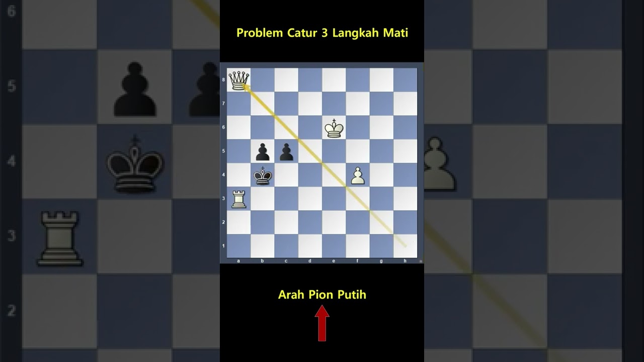 Problem Catur 3 Langkah Mati (8) - Chess Problem