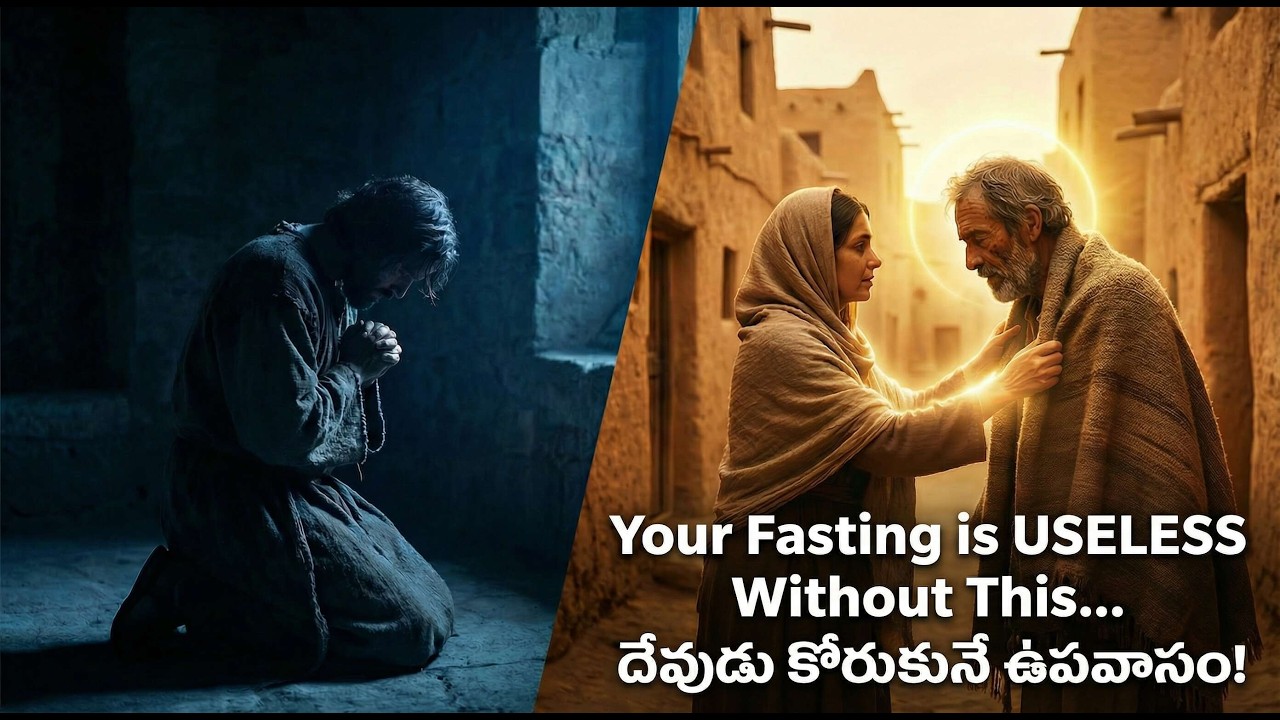 Your Fasting is USELESS Without This... #fasting #teluguchristian  #lent2026 #fastingprayer #faith