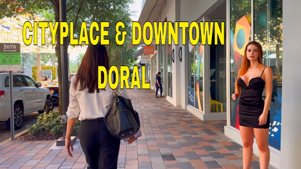 Explore CityPlace & Downtown Doral with this Walking Tour