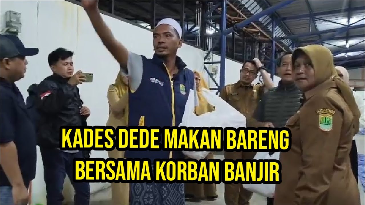 MANTAP❗KONDISI CAPEK KADES DEDE TETAP MENDAMPINGI WARGA KP.PASIR JENGKOL