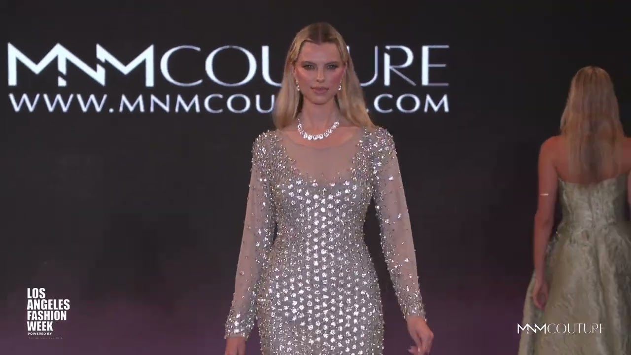 MNM Couture на Неделе моды в Лос-Анджелесе 2025. Работает на @artheartsfashion