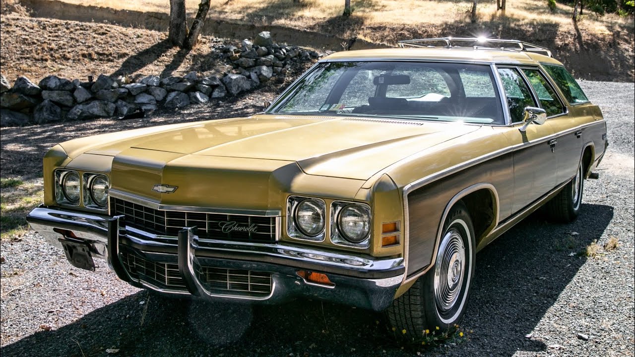 Самые крутые универсалы: Chevrolet «Clamshell» Kingswood Estate 1972 года!