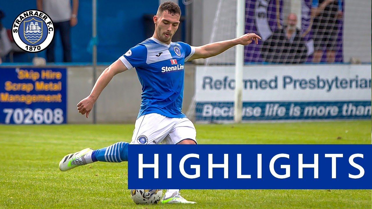 Highlights | Stranraer 1-0 Clyde, 26 August 2023