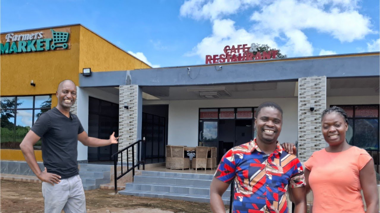 How This Malawian Farmer built a Farmers Market Using Permaculture Proceeds = Part : 2
