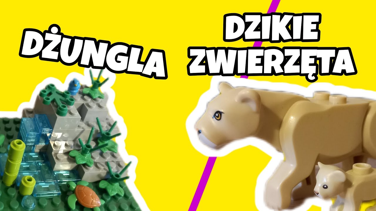 STWORZYŁEM PRZYGODĘ W DŻUNGLI W LEGO