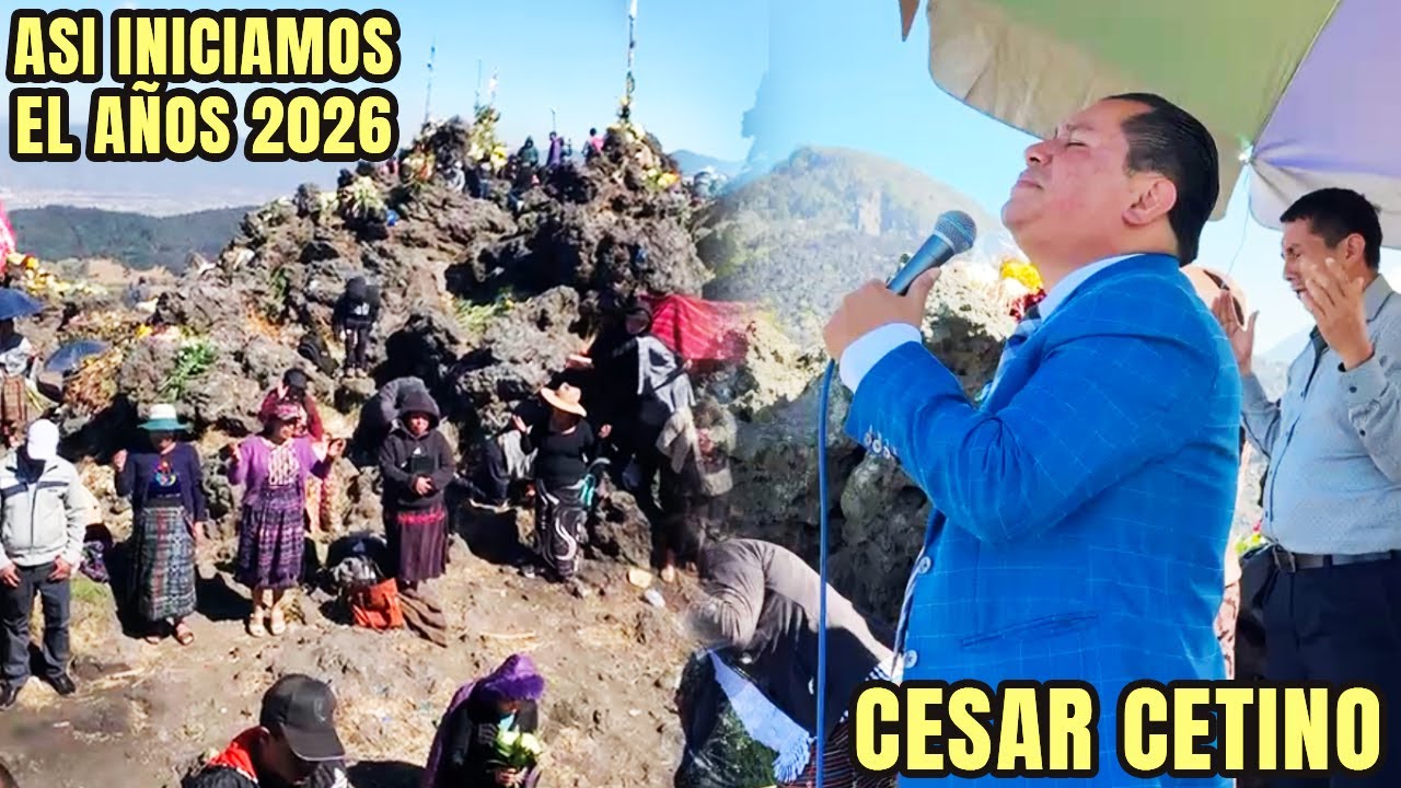 🙌🙏 01  DE ENERO INICIANDO EL AÑO 2026 - Cesar Cetino - DIOS SE ENCARGARA DE LO QUE VIENE