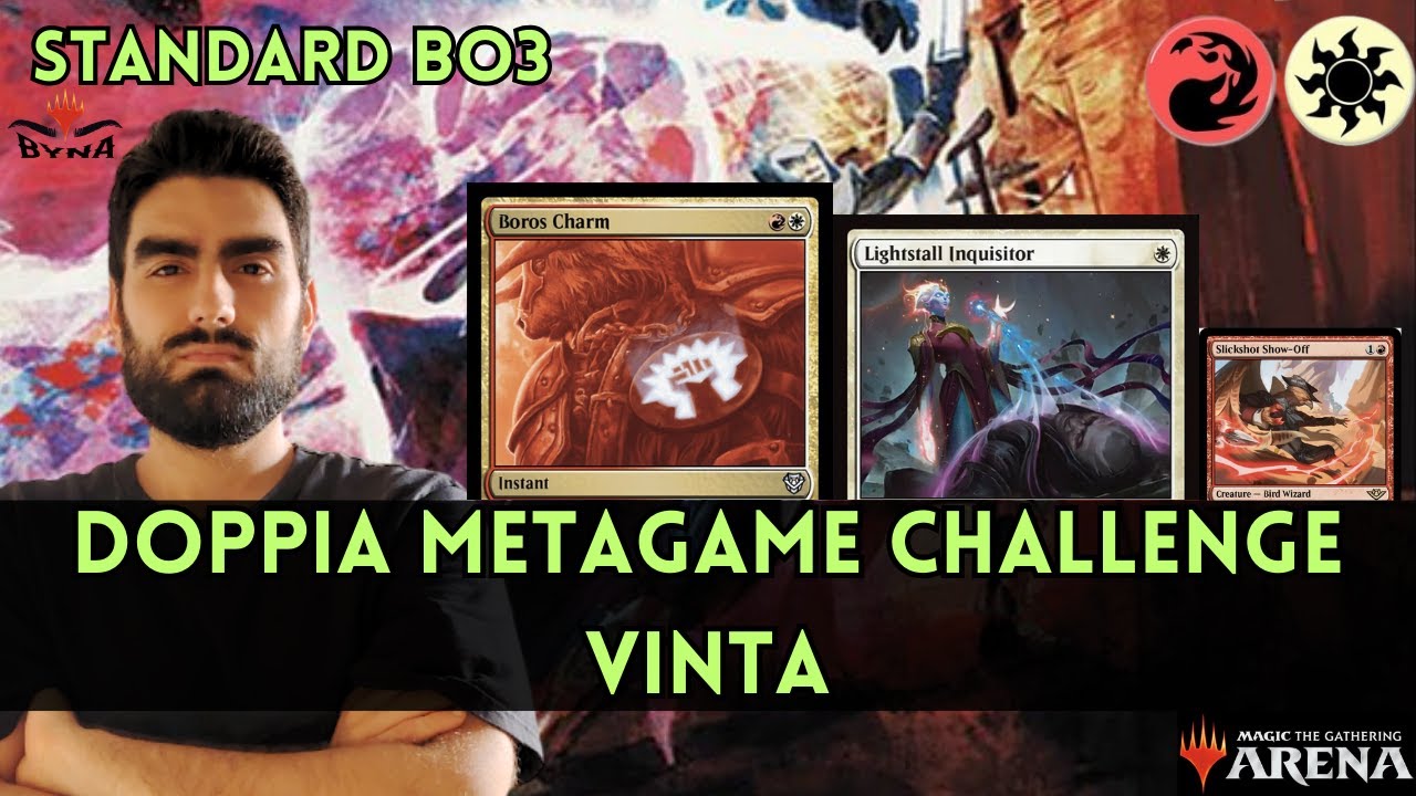 DOPPIA METAGAME CHALLENGE VINTA Standard BO3 #magicthegathering  #mtg #mtgarena