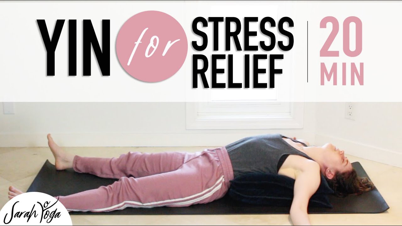 Yin for Stress Relief | 25 Minutes | Sarah Bibbo Yoga