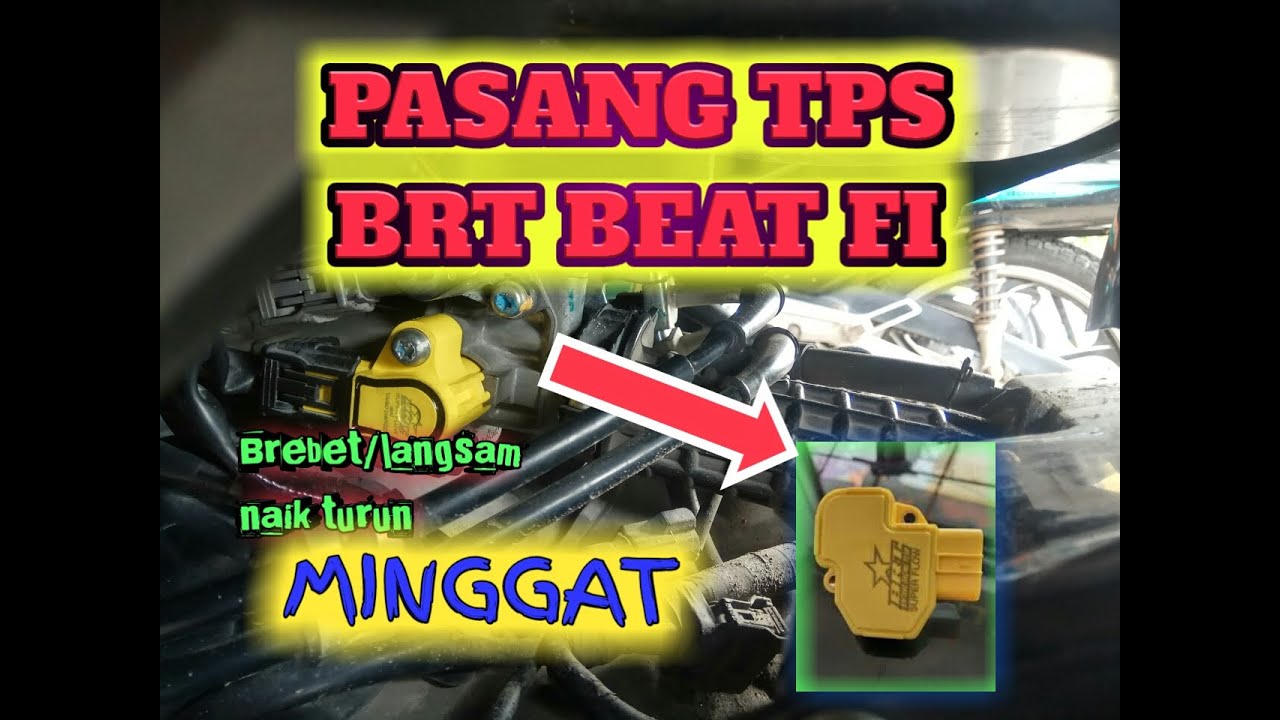 PASANG SENSOR TPS BRT DI BEAT FI.