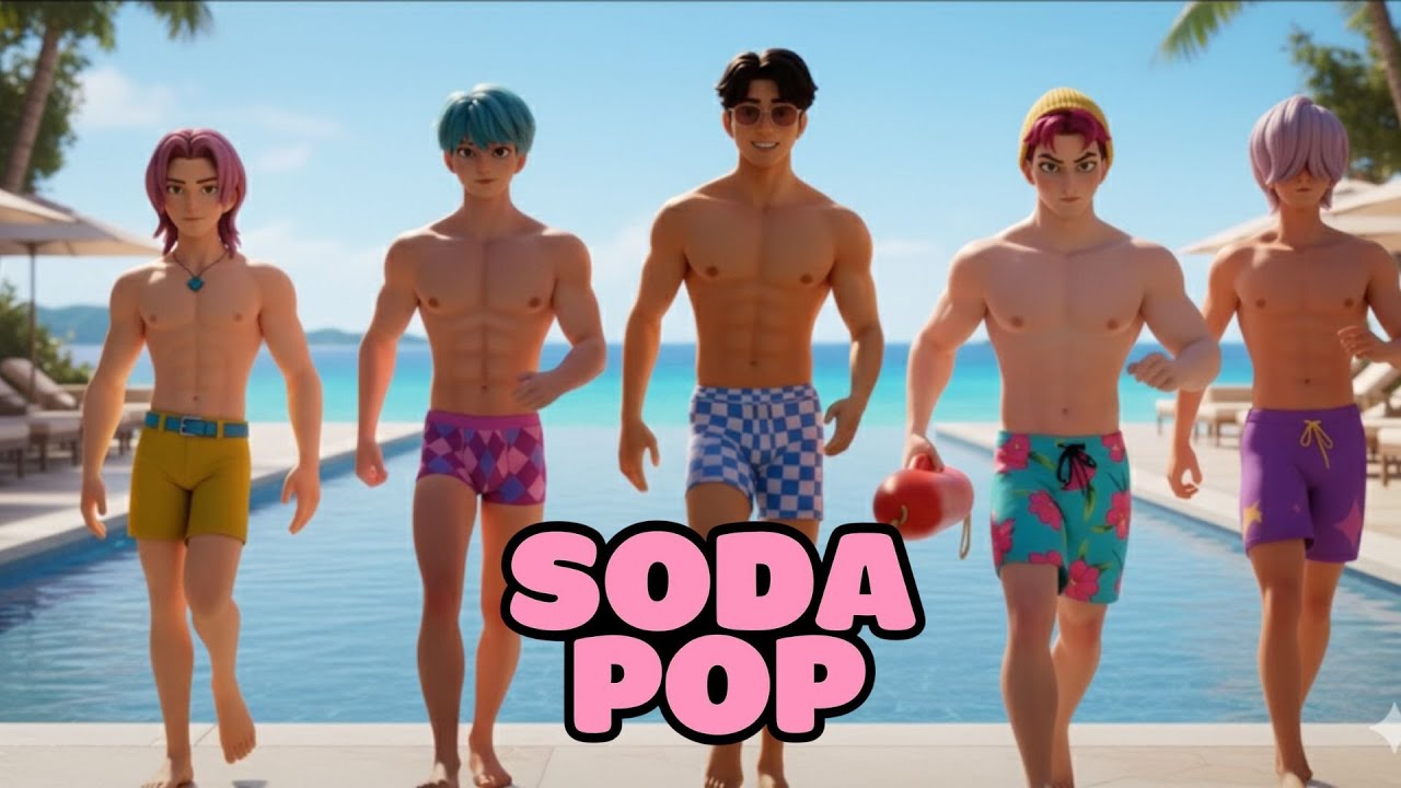 Saja Boys x Hot Boys - Soda Pop | K-Pop Demon Hunters