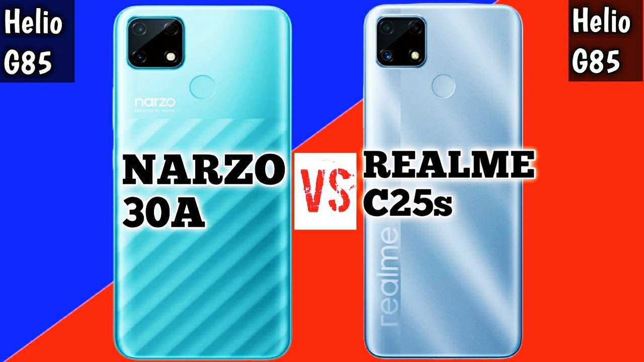 Realme C25s vs Realme Narzo 30A Speed Test & Camera Comparison | Narzo 30A Vs Realme C25s Speedtest