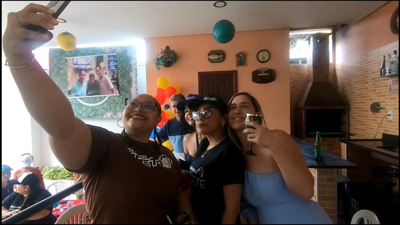 Gravação da Resenha do Grupo Retrô