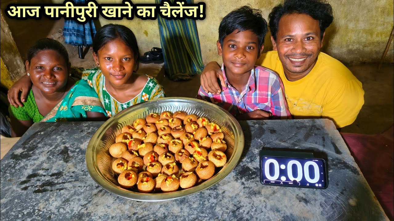 Pani Puri Challenge, कौन जीतेगा? Eating Competition| Golgappa Eating Challenge.