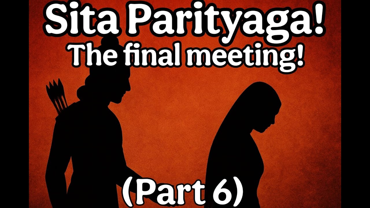 The final meeting of Rama and Sita (part 6)  | The abandonment of Sita || Navaneet Galagali