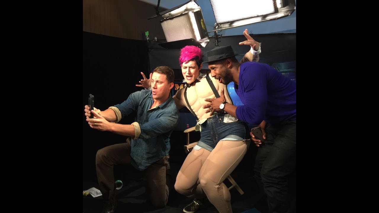 Magic Mike XXL Cast Outtakes with Magic Grae