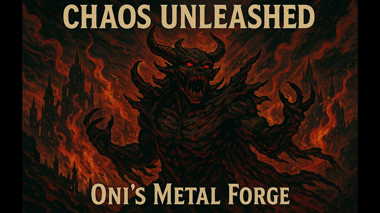 CHAOS UNLEASHED — Nu Metal x Melodic Death x Symphonic Black | Oni’s Metal Forge 🔥💀⚔🌪🎧